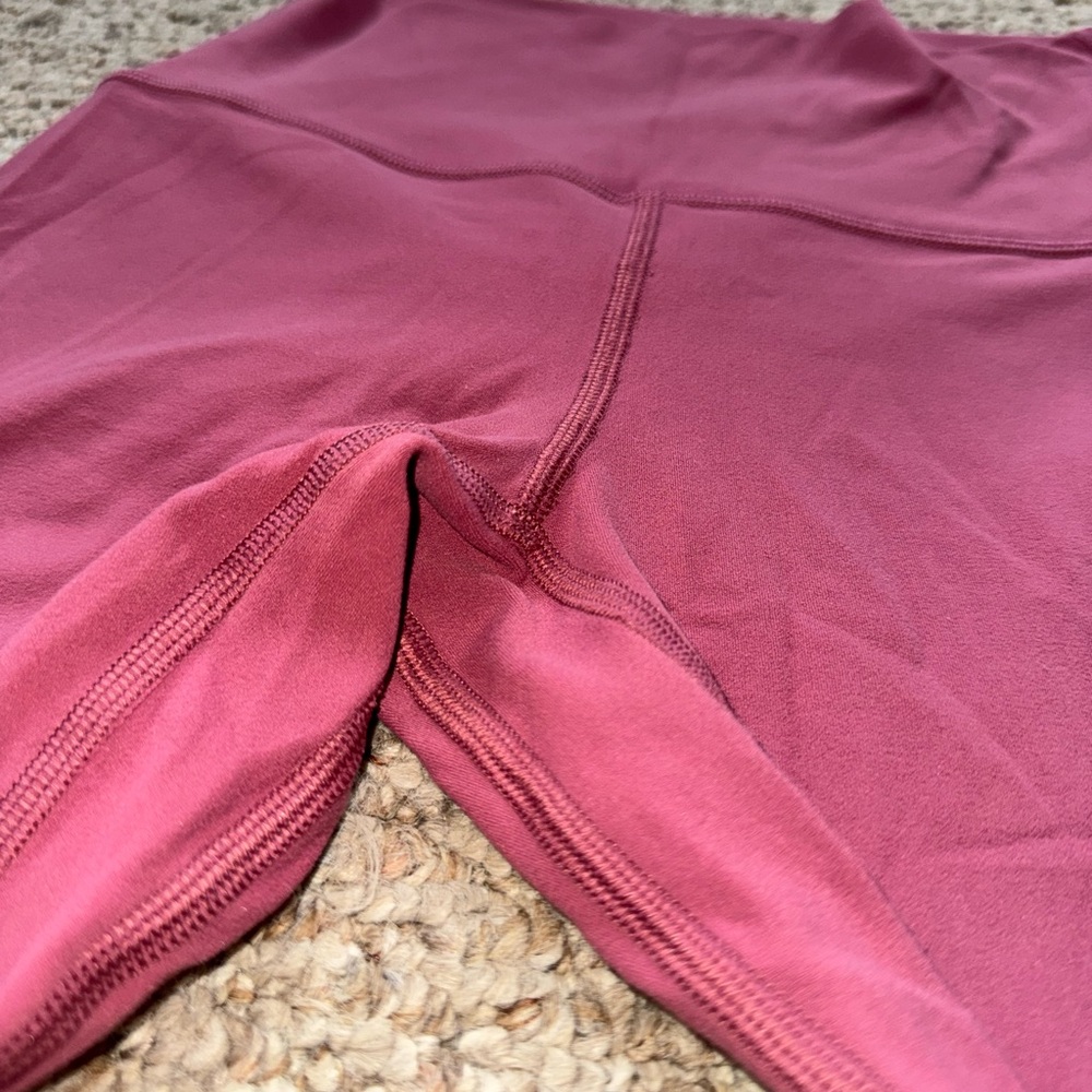 Pink Dusty Rose Lululemon align leggings - Picture 6 of 7